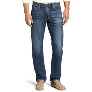 AG Adriano Goldshmied The Protege Straight Leg Jeans Medium Wash Size 34x34